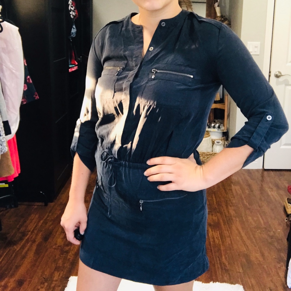 Banana Republic I Dress Navy Blue